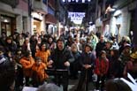 Inauguració de les reformes del carrer Manlleu de Vic 